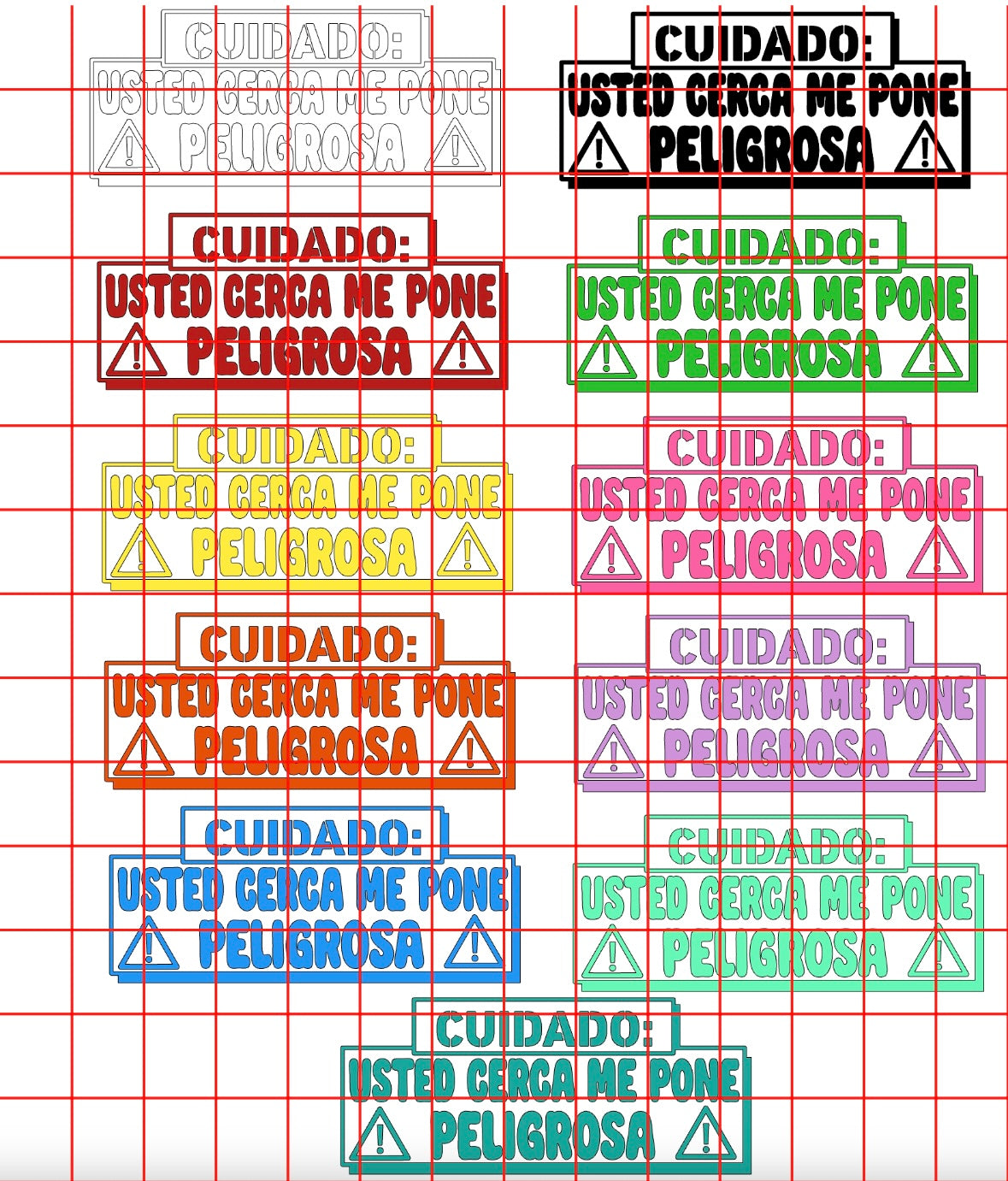 Cuidado: Peligrosa! ⚠️