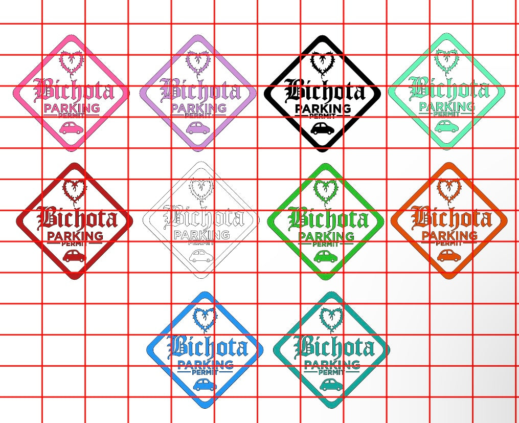 Bichota parking permit ⚠️🚗