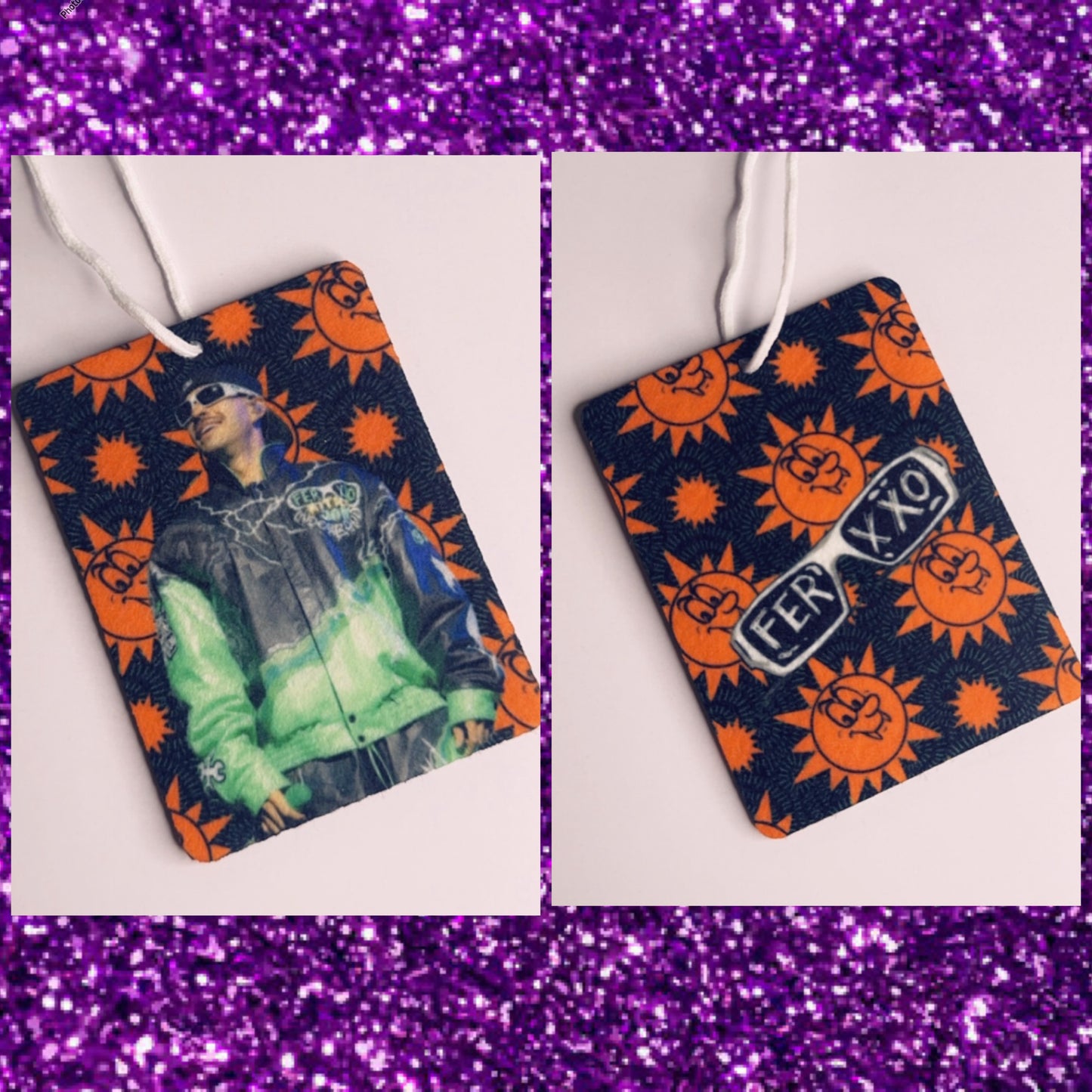 Ferxxocalipsis 💚🧡 car freshener