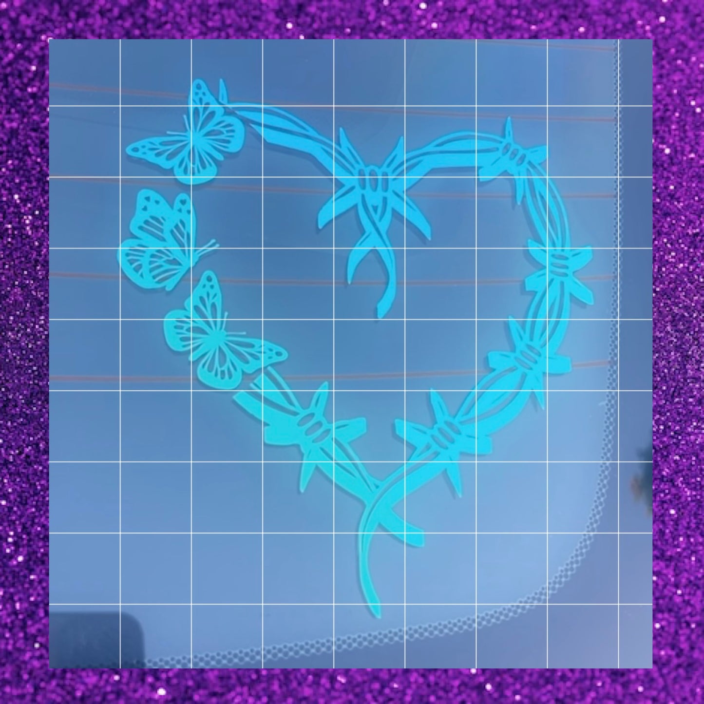 Corazón de mariposas 🩵🦋