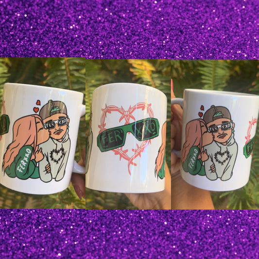 Ferxxo y Bichota mug