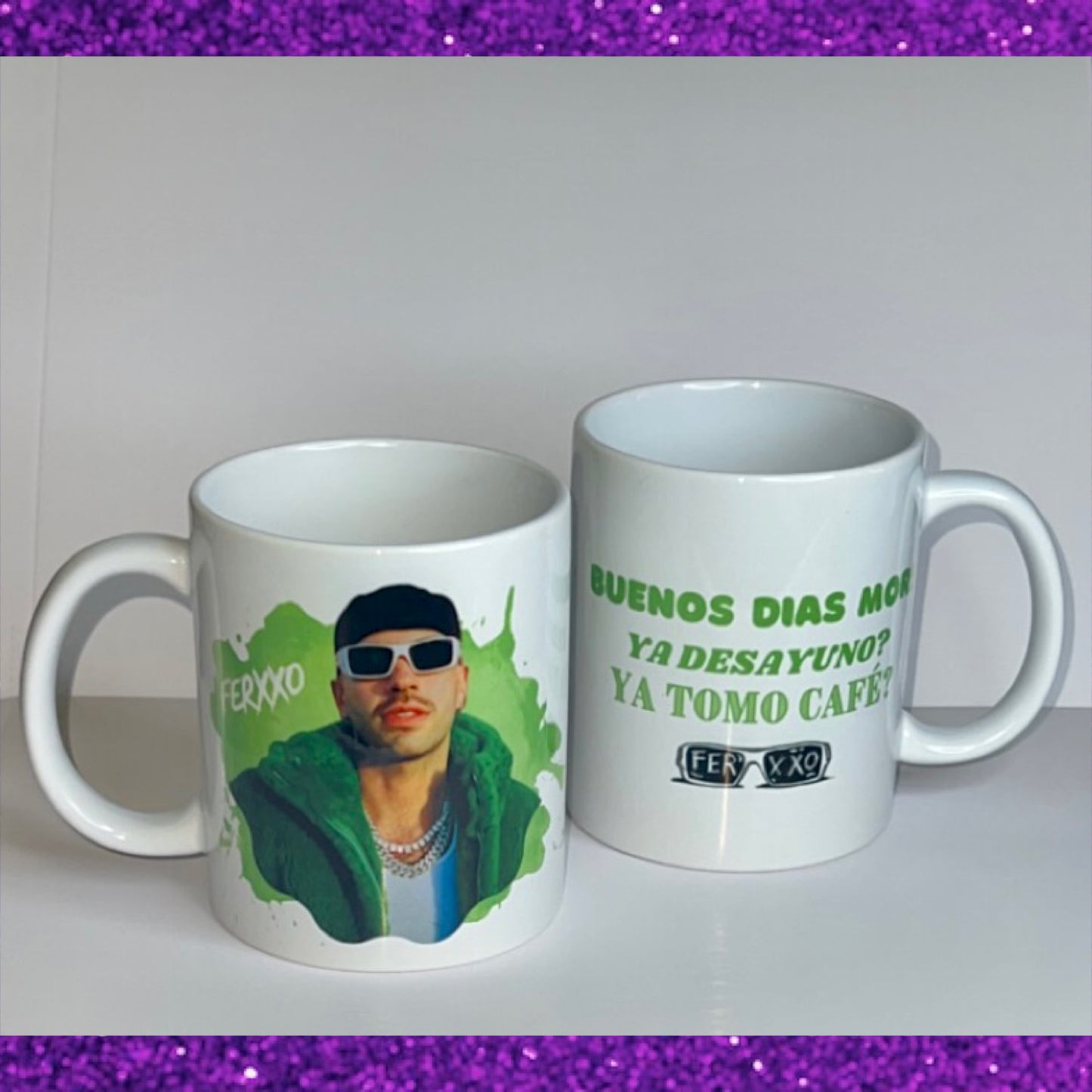 Buenos días mor mug💚☕️