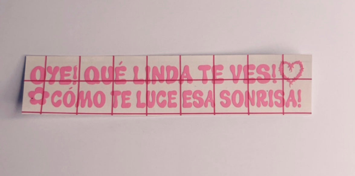 Que linda te ves! (Rear view mirror) 💖🌸