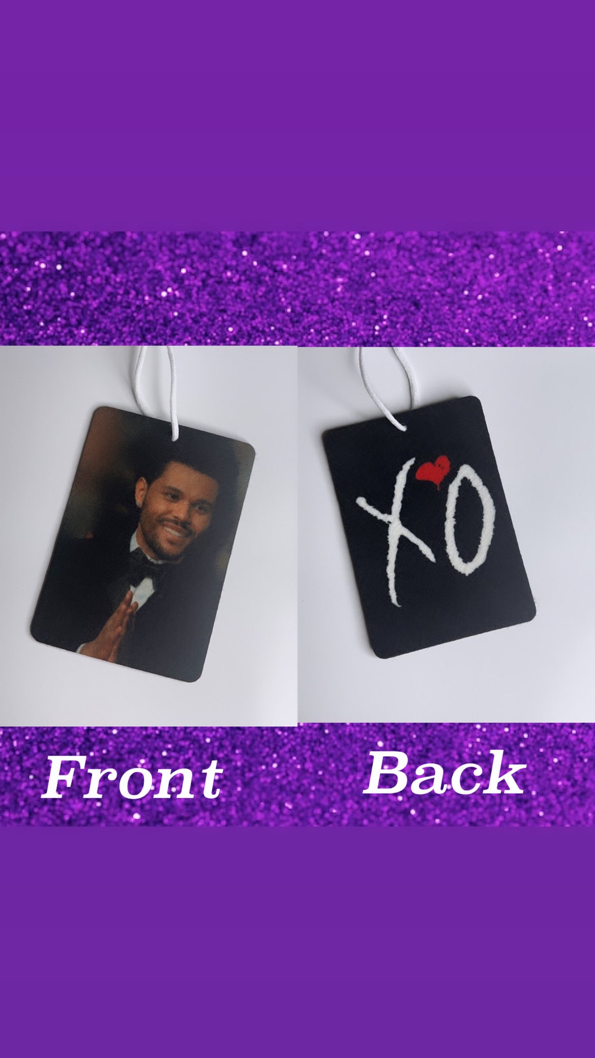The Weeknd car freshener