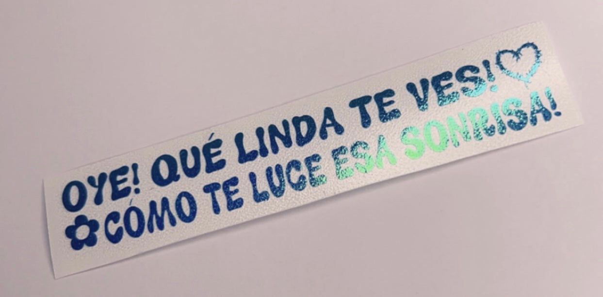 Que linda te ves! (Rear view mirror) 💖🌸