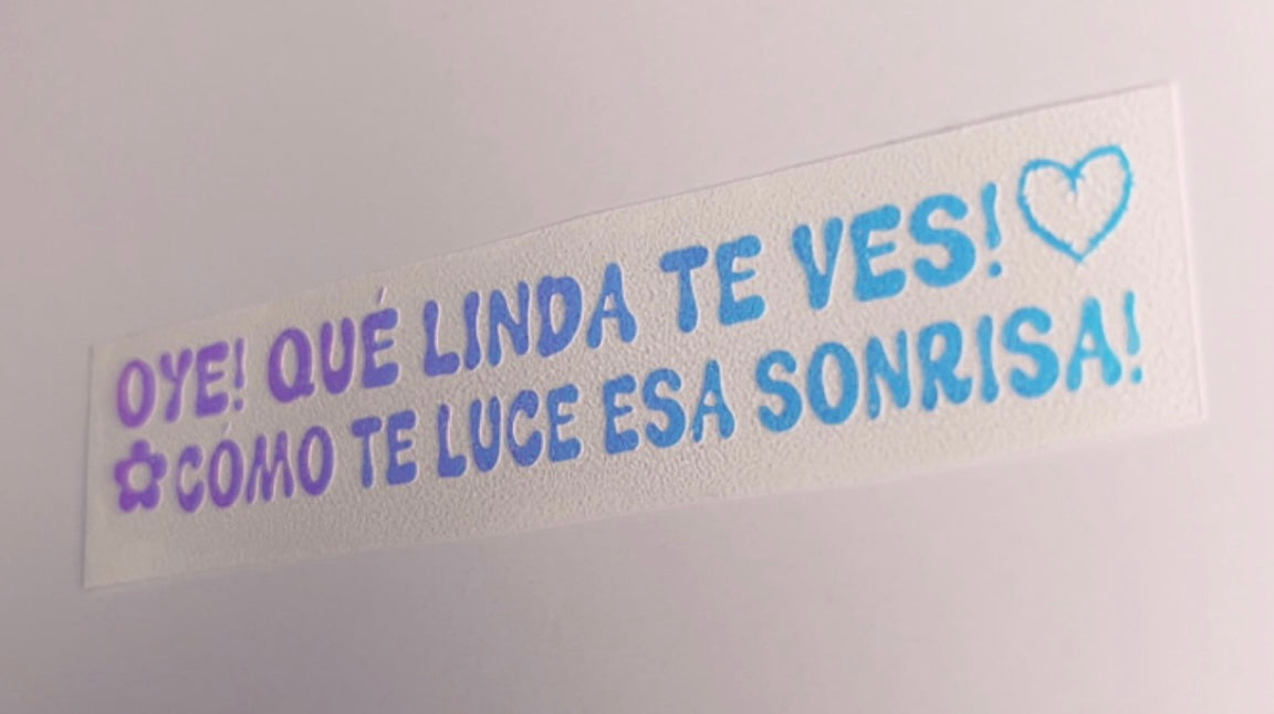 Que linda te ves! (Rear view mirror) 💖🌸