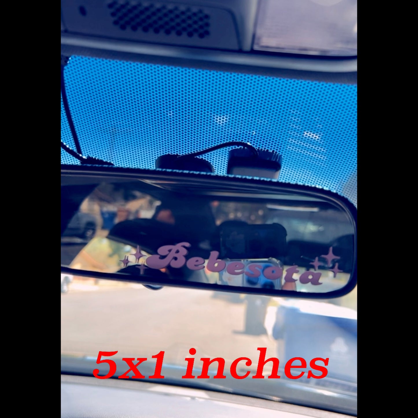 Calcomanía espejo Bebesota