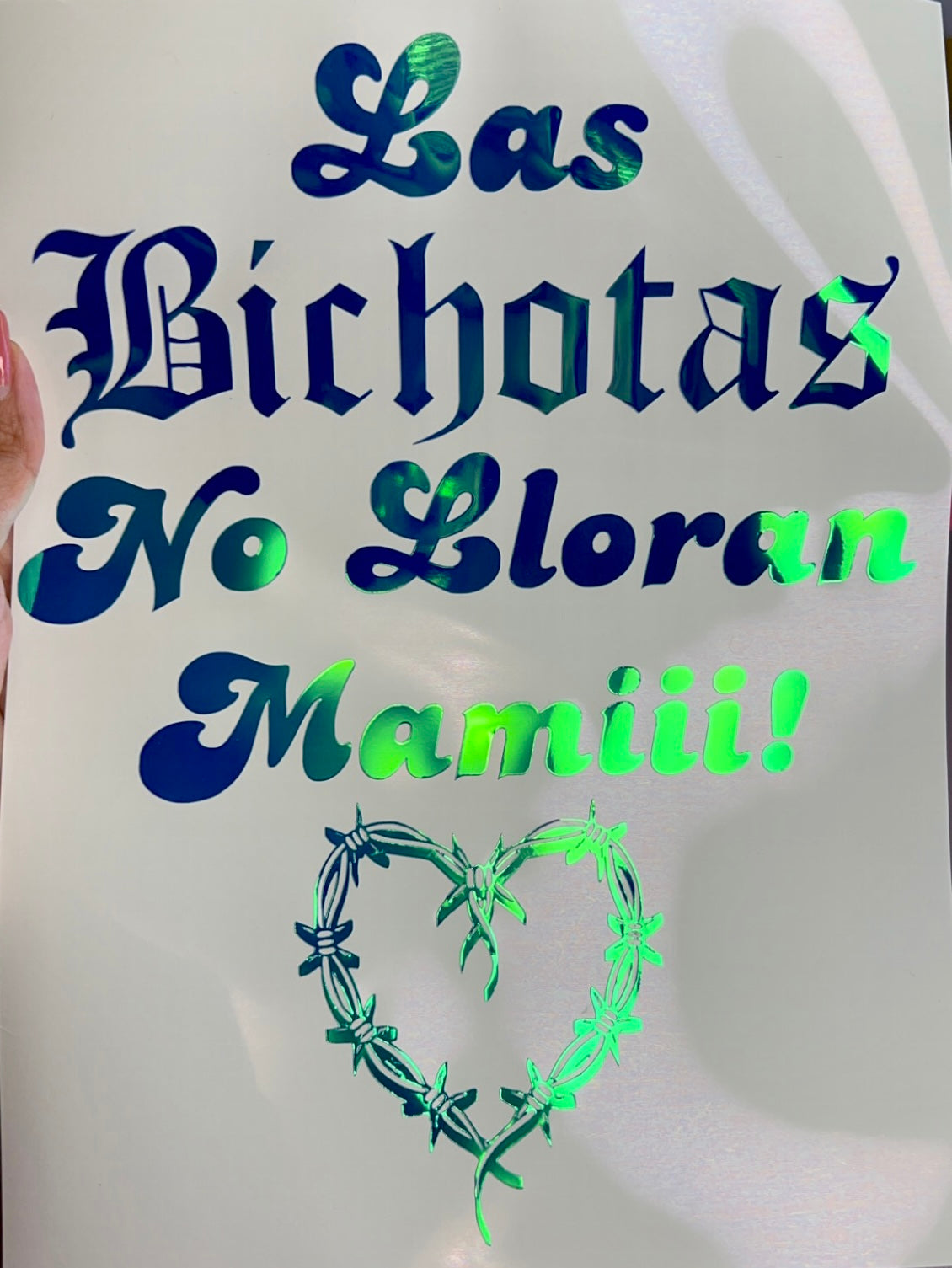 Bichotas no lloran mami💖