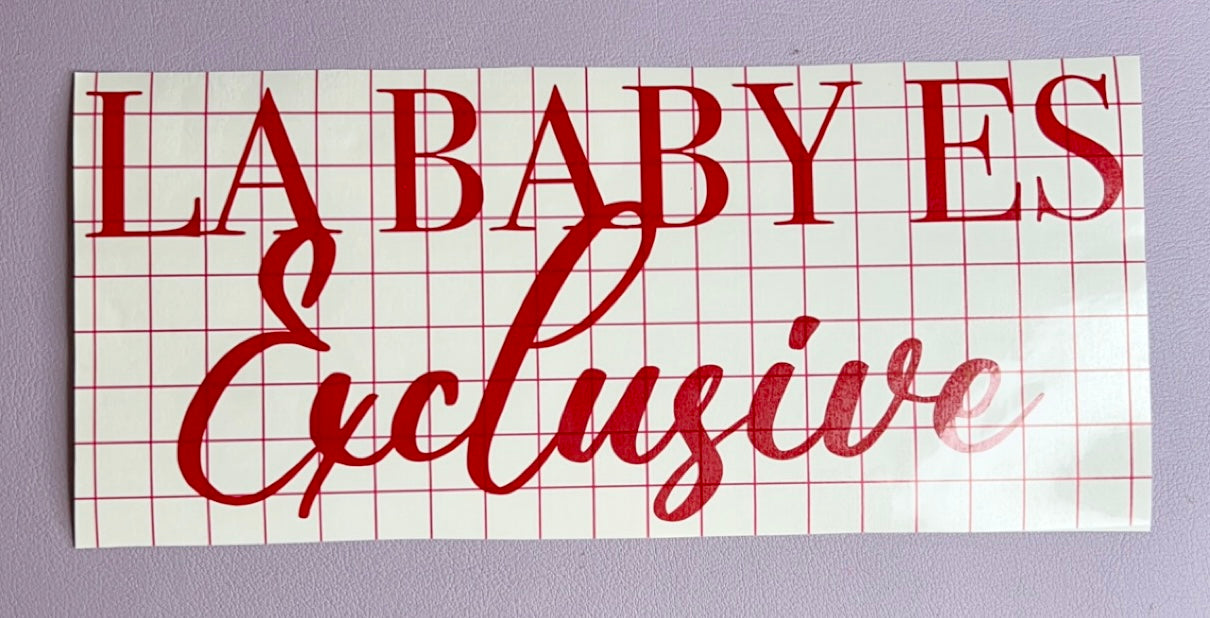 La baby es Exclusive💚