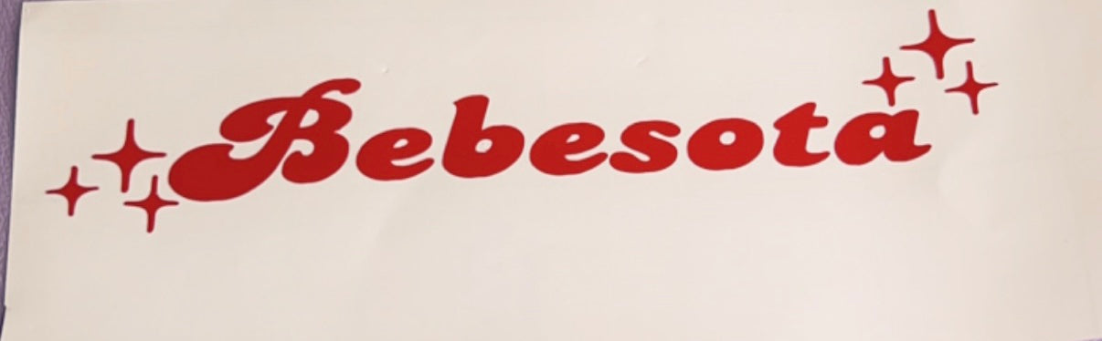 Calcomanía espejo Bebesota