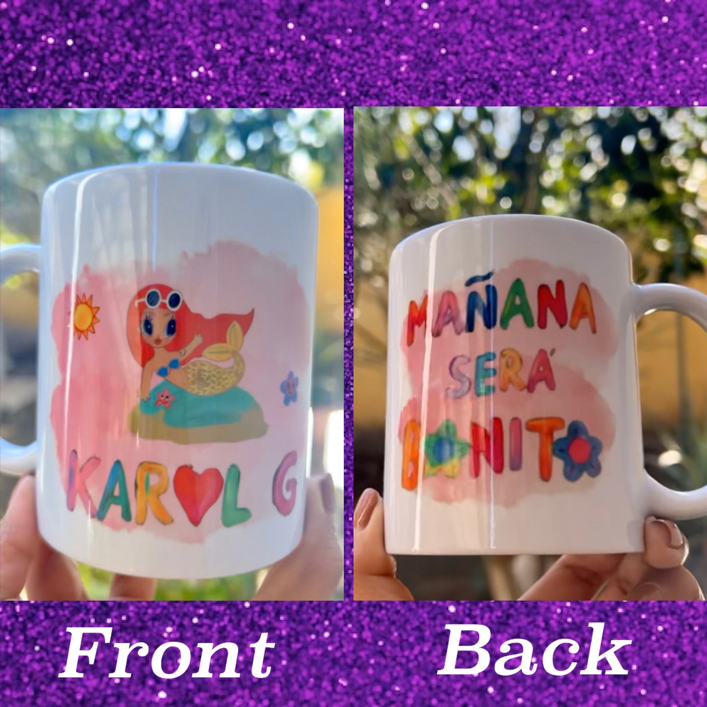Mañana será bonito mug (con sirenita)