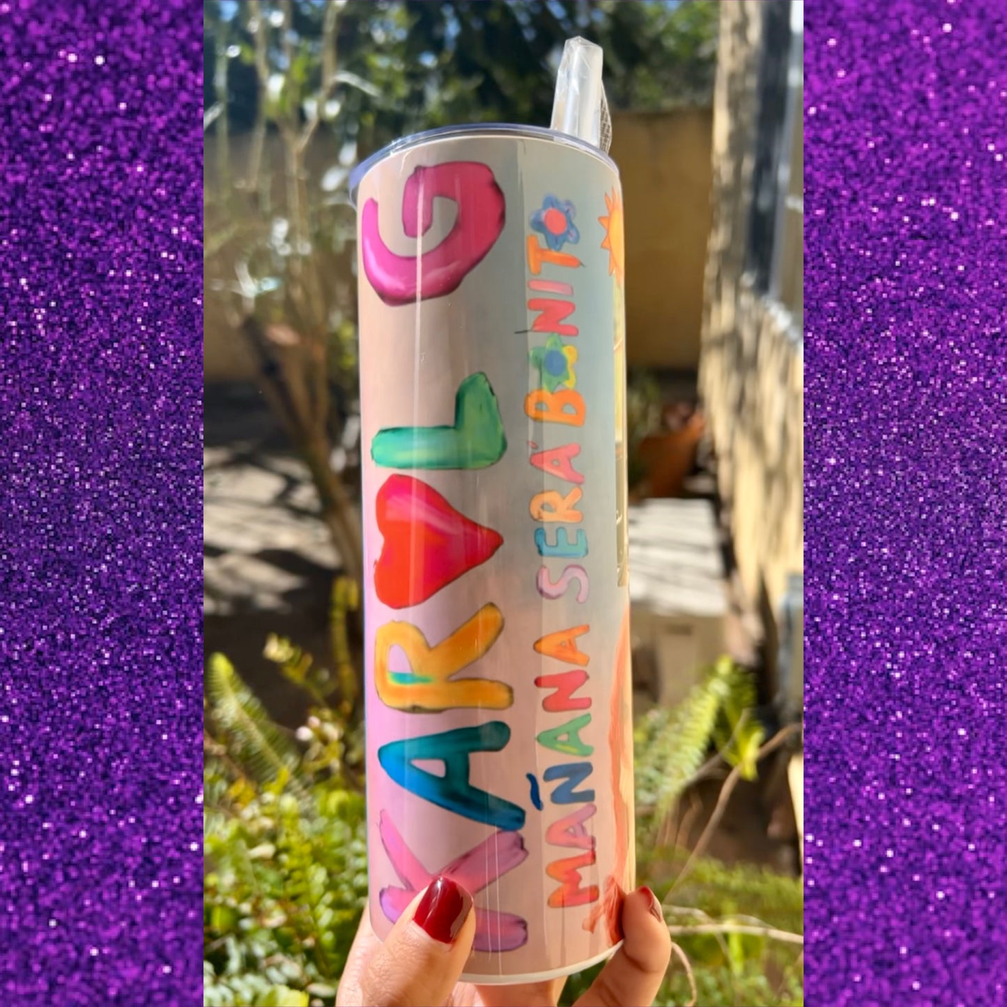 Mañana será bonito🌺 tumbler