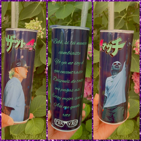 Estoy mejor sin ti tumbler ❤️‍🩹💚 SALE