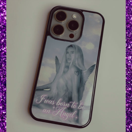 Born to be an Angel 🤍🪽 phone case