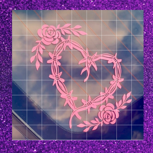 Corazon con rosas 💖🌸
