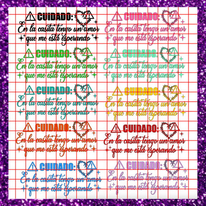 6) En la casita 🤍⚠️