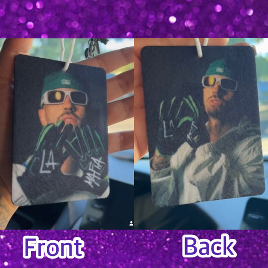 Ferxxo La Mafia car freshener 💚