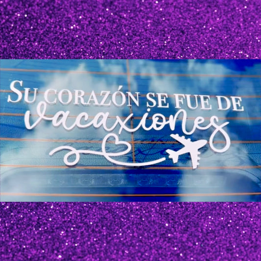 Su corazón se fue de vacaciones 💚✈️