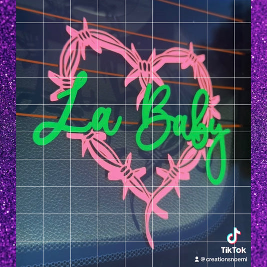 La Baby heart🩷💚