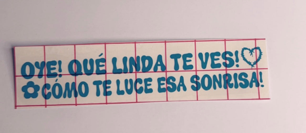 Que linda te ves! (Rear view mirror) 💖🌸