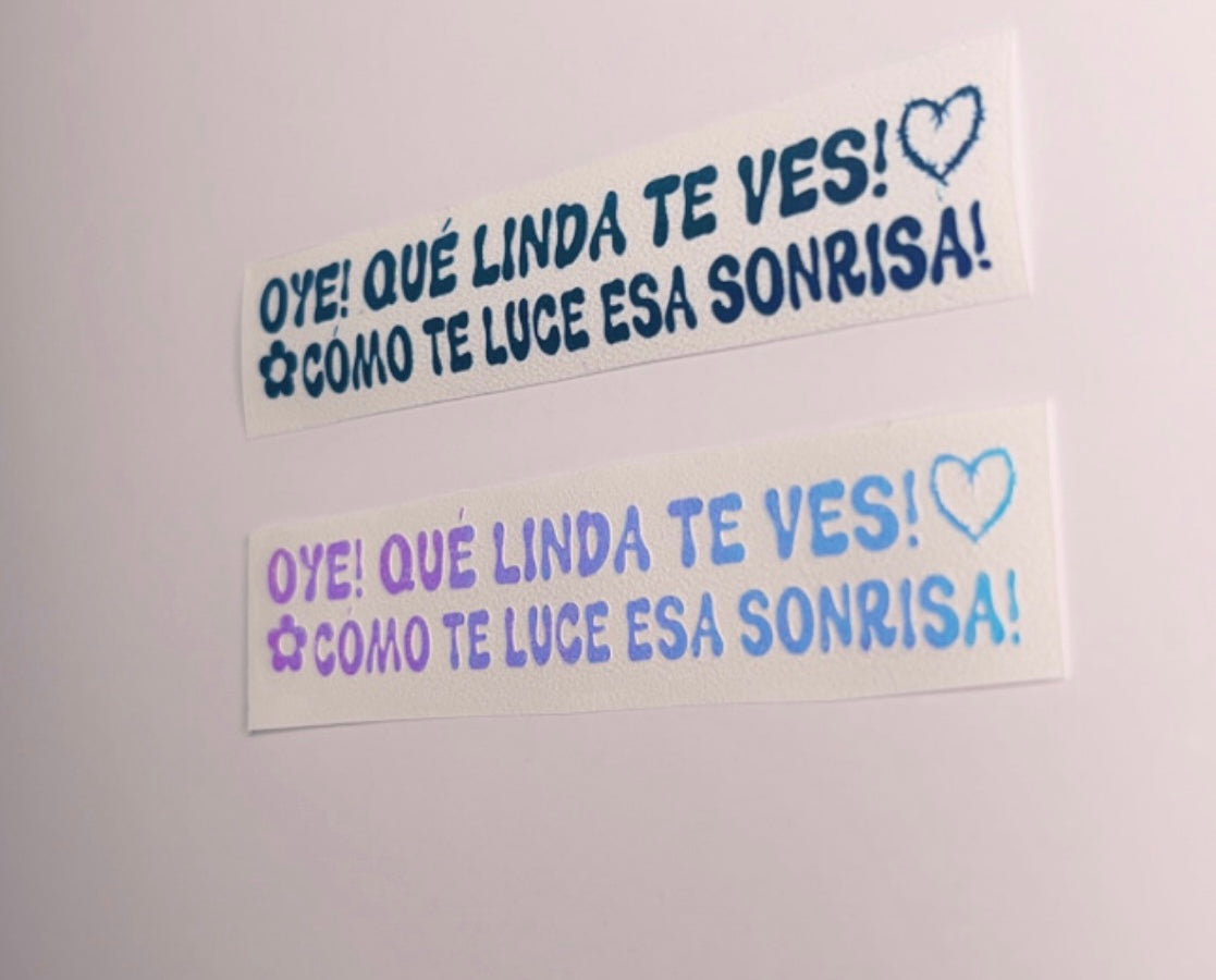 Que linda te ves! (Rear view mirror) 💖🌸