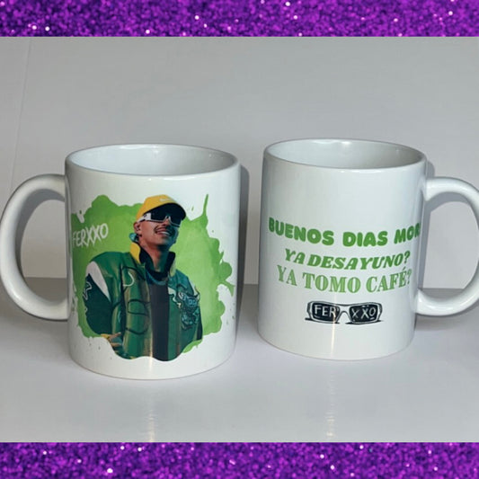 Buenos días mor mug💚☕️