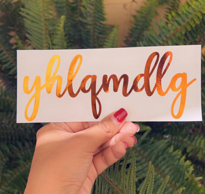 YHLQMDLG