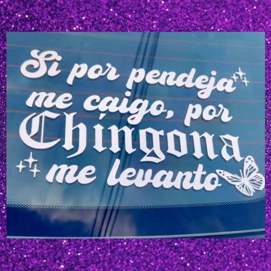 Por Chingona me levanto🦋