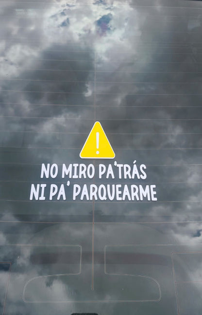 Ni pa’ parquearme ⚠️