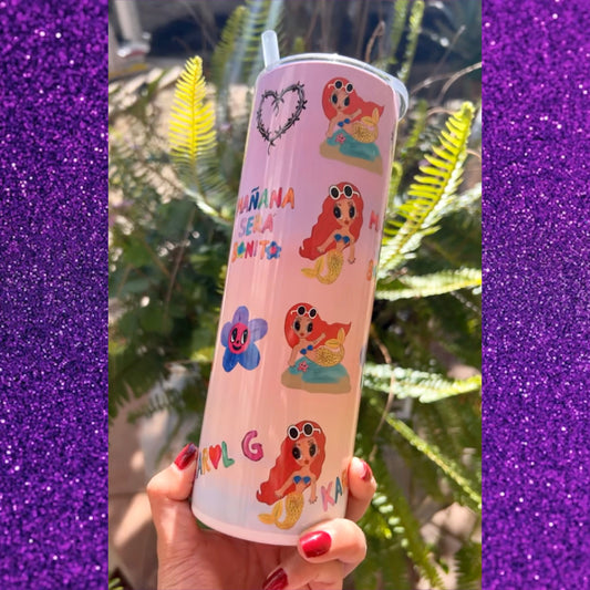 Sirenitas 🧜🏼‍♀️🌺 tumbler
