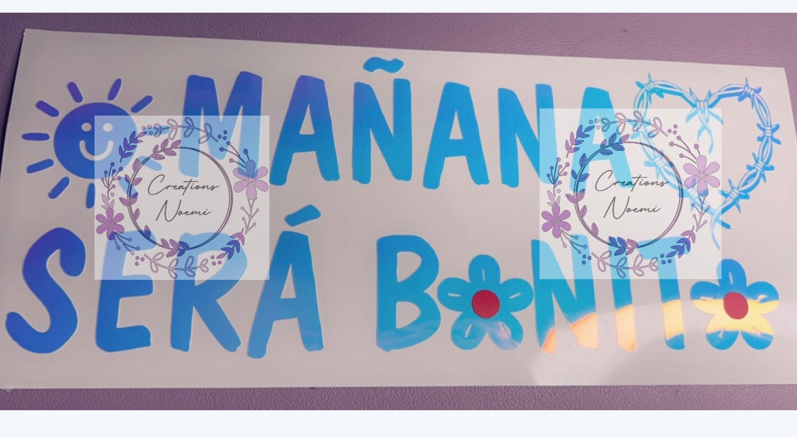 Mañana será bonito con corazón
